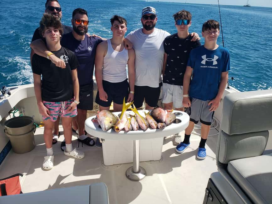 4 hour Fishing or Snorkeling - A Clean Boat and Professional Crew Matter