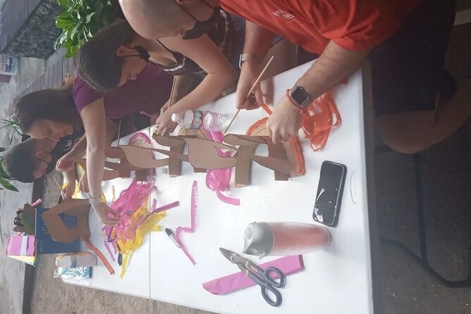A Junkanoo Extravaganza - Dressing up and joining the mini parade