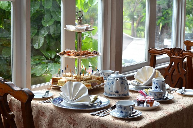 Afternoon Tea at Graycliff Hotel - Entering Graycliff Hotel in central Nassau