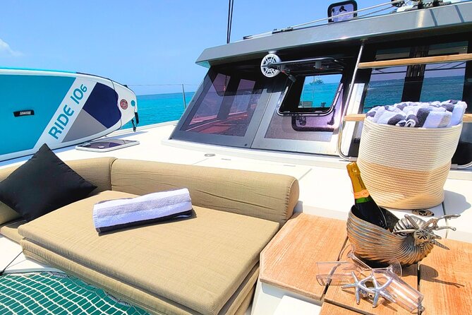 Bahamas All Inclusive Luxury Sailing Catamaran Charter - The return sail adds a hands-on finish