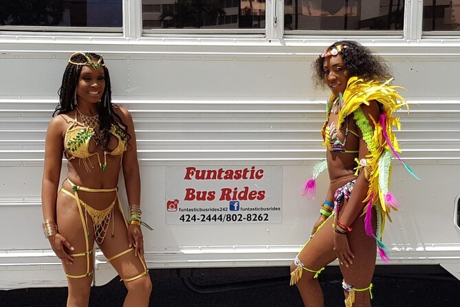 Bahamas Funtastic Party Bus Tours - What the party bus adds between stops