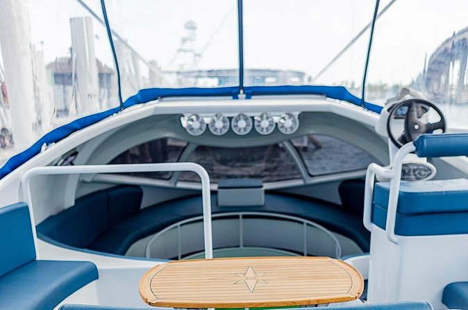 Bahamas on a Semi Submersive Glass Bottom Boat - The Underwater Viewing Area and Marine Life