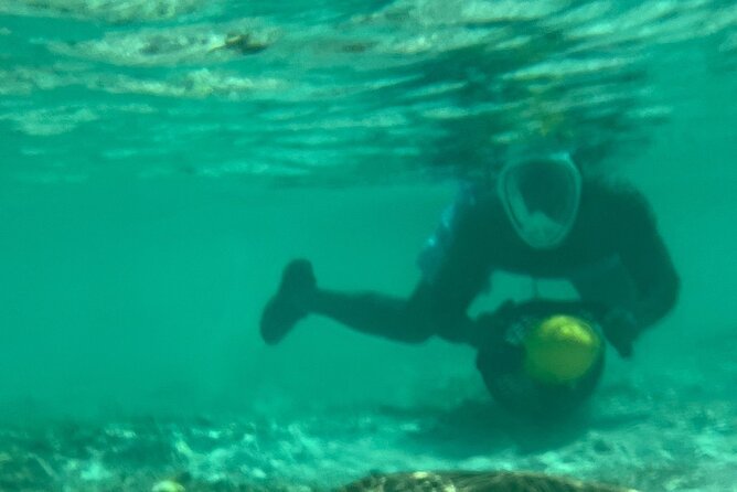 Bahamas Sea Scooter Snorkeling Adventure - A beach stop with lunch and open time