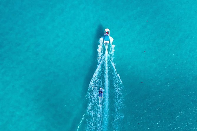 Bahamas Watersports Adventure: Parasail, Jet Ski, Banana Boat - The banana boat is short, wet, and rough