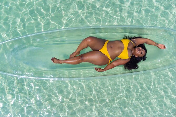Beach Day and Clear Kayak Photoshoot in Bahamas - Who will enjoy this most