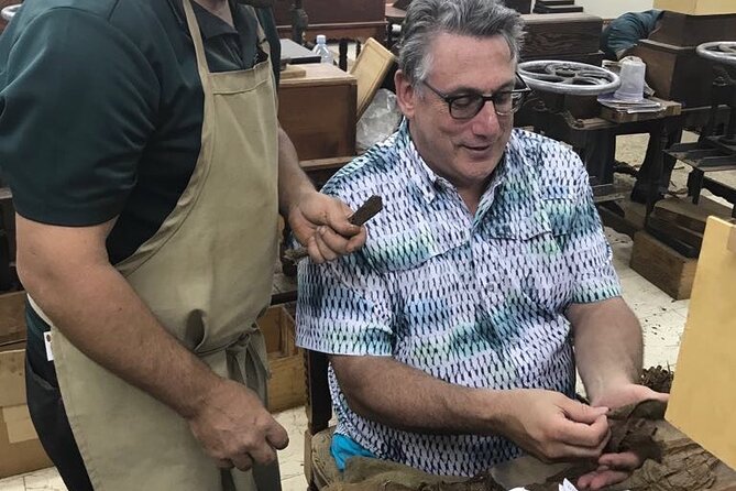 Cigar Rolling Lesson in Nassau - Rolling a Cigar at Graycliff Heritage Village Marketplace