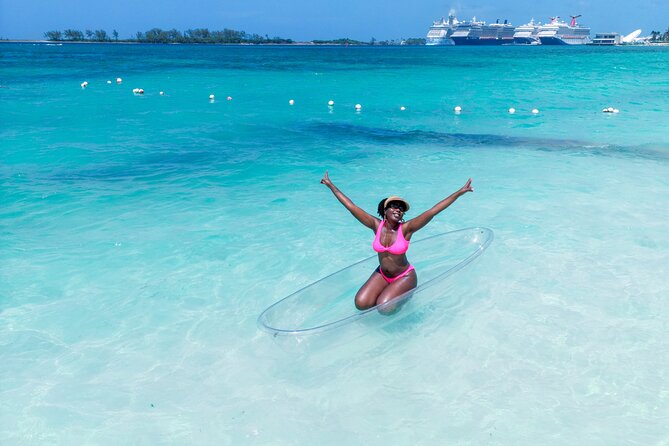 Clear Kayak Photoshoot+Free Cocktail Nassau, Bahamas - What the Nassau photoshoot is really designed to do