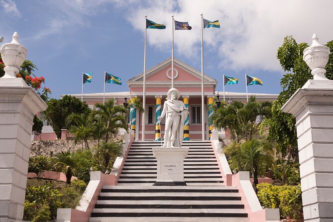 Discover Nassau Sightseeing Tour plus Atlantis Resort Visit - Government House, Gregory’s Arch, and Nassau’s streets