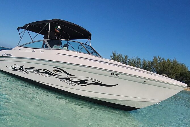 Exotic half day private charters to Rose Island, Pigs and Turtles - Setting Out From Nassau Toward Rose Island