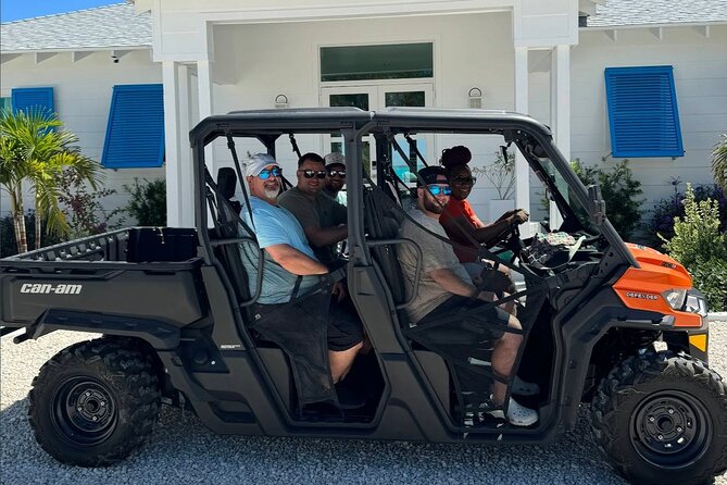 Exuma,Bahamas: 6 Seater Buggy/Jeep Rental with Bluetooth speakers - Coco Plum Beach and the pleasure of taking your time