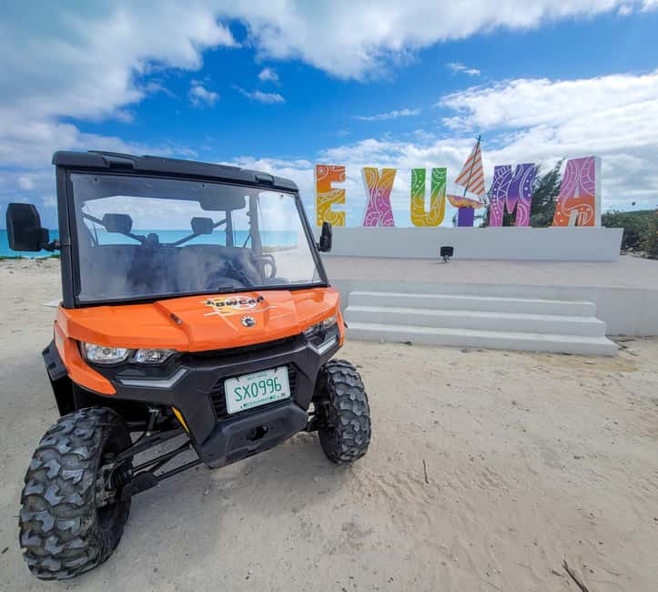 Exuma,Bahamas: 6-Seater Buggy Rental with Bluetooth speaker - Key points before you book