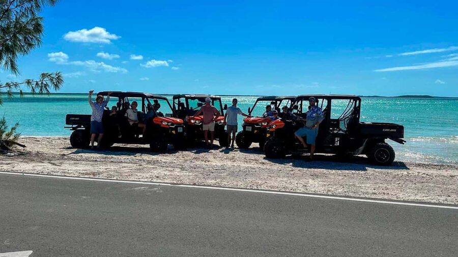 Exuma,Bahamas: 6-Seater Buggy Rental with Bluetooth speaker - What this Exuma rental really gives you