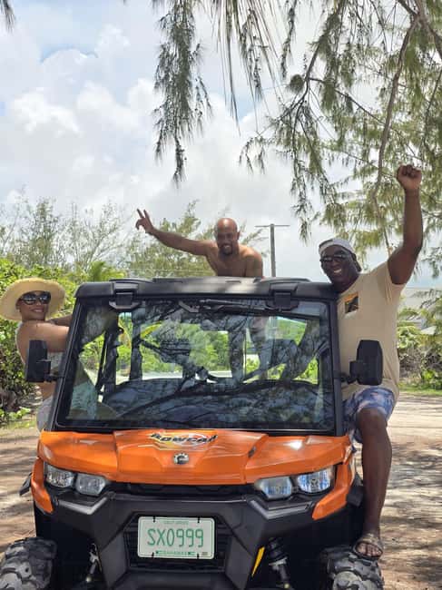 Exuma,Bahamas: 6-Seater Buggy Rental with Bluetooth speaker - Music, views, and the feel of the road