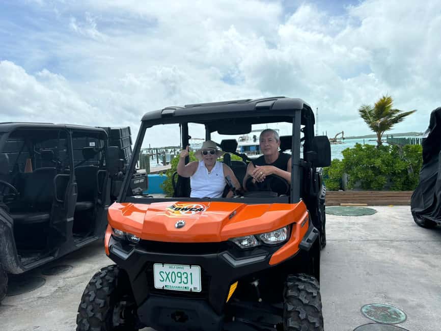 Exuma,Bahamas: 6-Seater Buggy Rental with Bluetooth speaker - The real cost of a day out