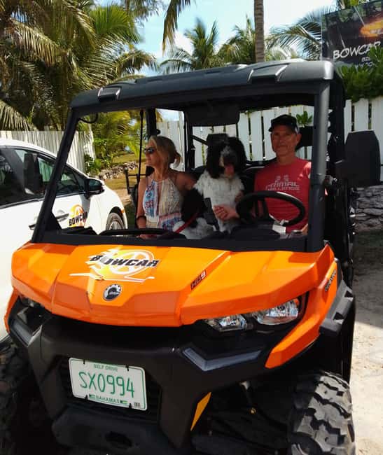 Exuma,Bahamas: 6-Seater Buggy Rental with Bluetooth speaker - Should you book the Exuma buggy rental?
