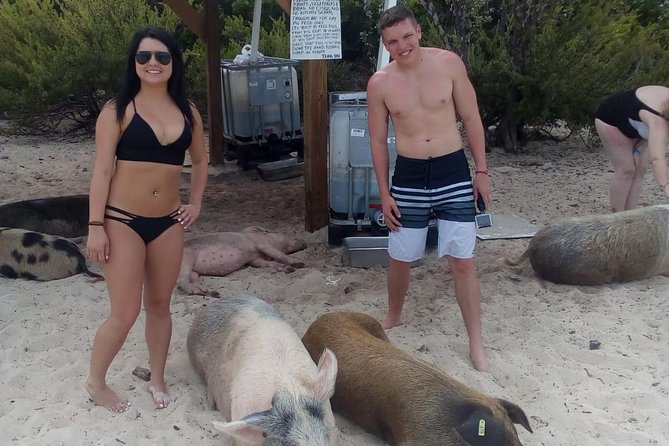 Exuma Day Away - Original Swimming Pigs Excursion - Crew, music, and the size of the group
