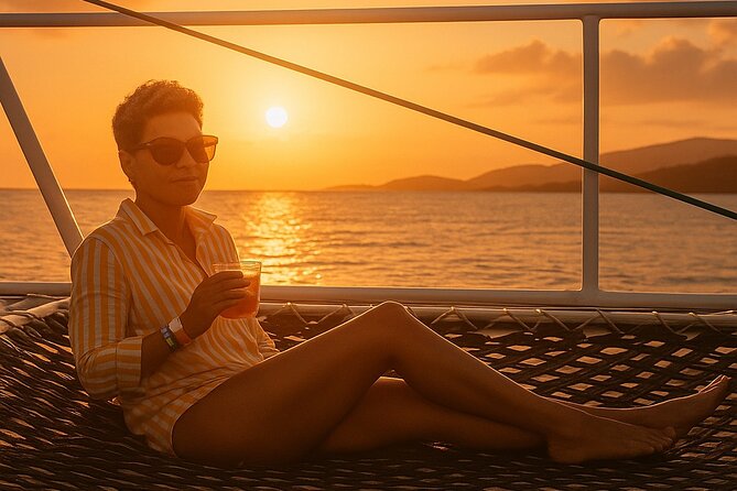 Grand Bahama Catamaran Sunset Cruise with Drinks and Snacks - The coastline is the main event