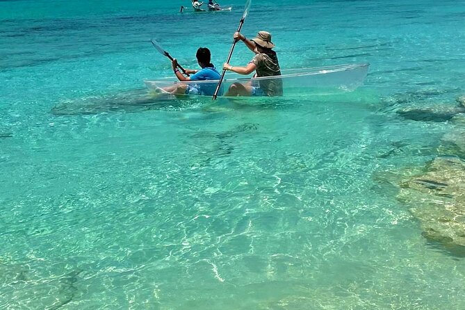 Guided All Inclusive Beach Day Excursion in Bahamas - The return route past Pearl, Athol, and Green Turtle Cay