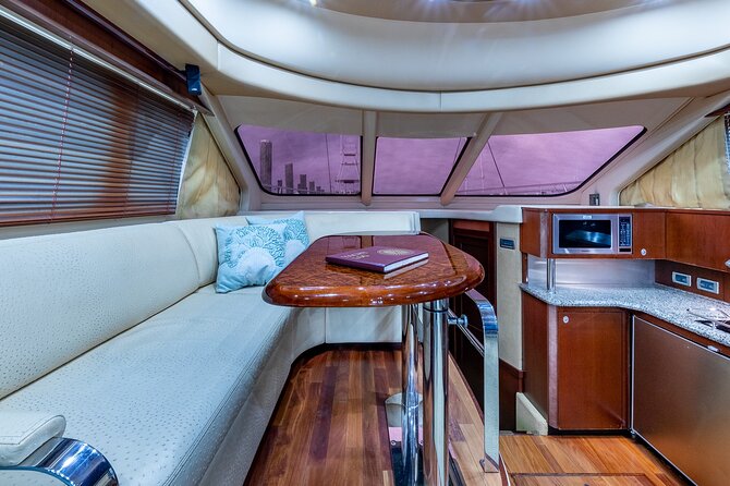 Half Day Private Yacht Charters - Crew service and the yacht itself