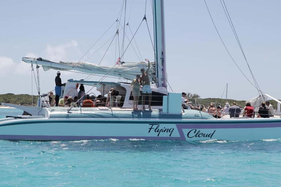 Half day Sail and Snorkeling - Sailing through Nassau Harbor