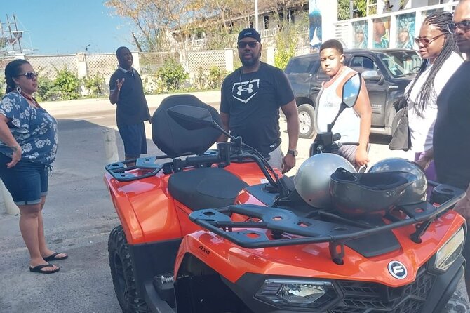 J&L Atv and Scotter Rentals Nassau,bahamas - Setting out from Harley Davidson of Nassau
