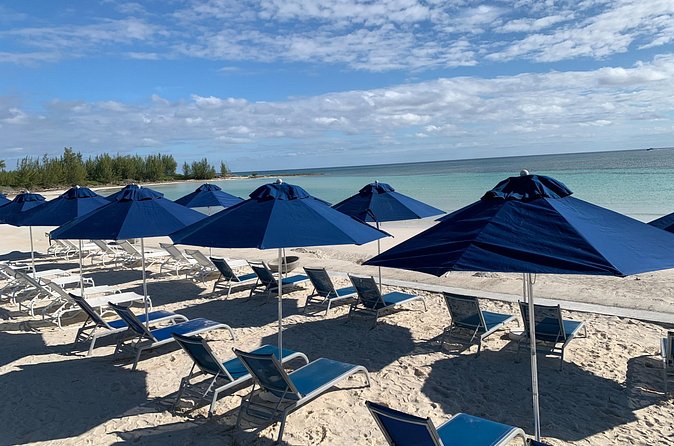 Junkanoo Village Beach Club with Lunch - Seating, Shade, and Extra Costs