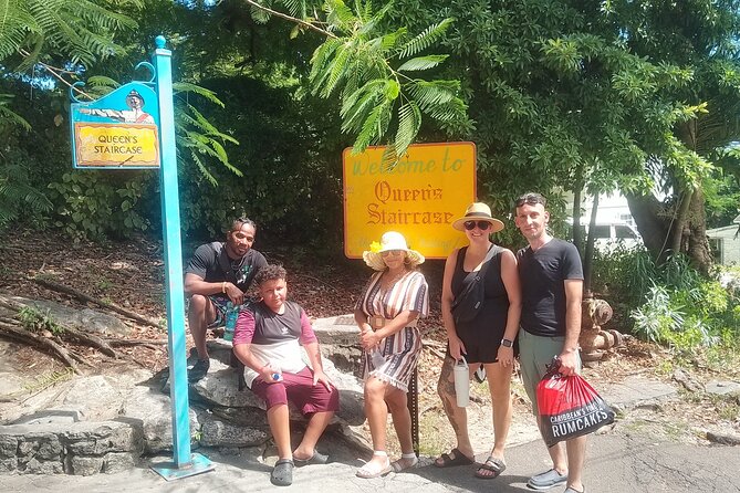 KINDWalk — Nassau Historical and Cultural Walking Tour - The Queen’s Staircase and its 1700s stonework