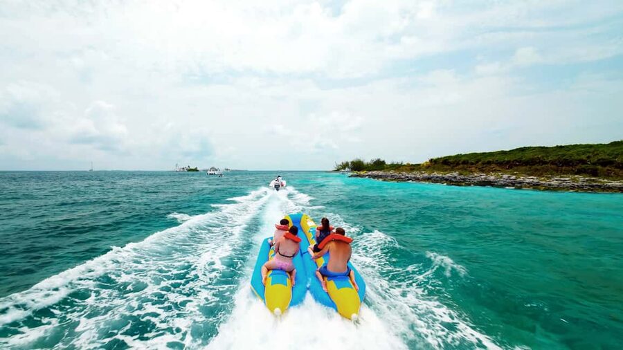 Mansa Bay w/ Swimming Pigs, Banana Boat, JetSki & Snorkeling - Why This Tour Works For an Active Nassau Day