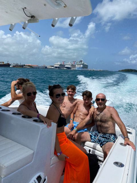 Nassau: 3-Island Snorkel Tour with Pigs, Beach Club, & Lunch - Rose Island and the swimming pigs