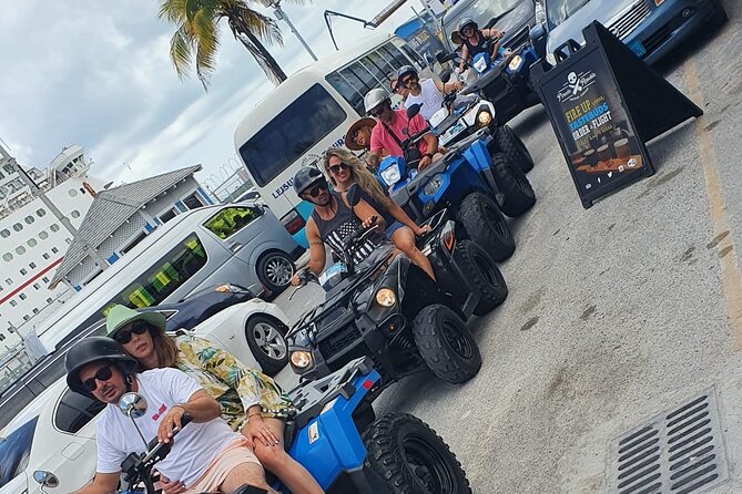 Nassau Atv Island Half-Day City Tour with Free Pick-Up - What riding the ATVs is really like