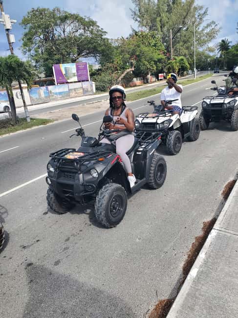 Nassau, Bahamas: ATV Quad Bike Rental - Crossing to Paradise Island and viewing Atlantis