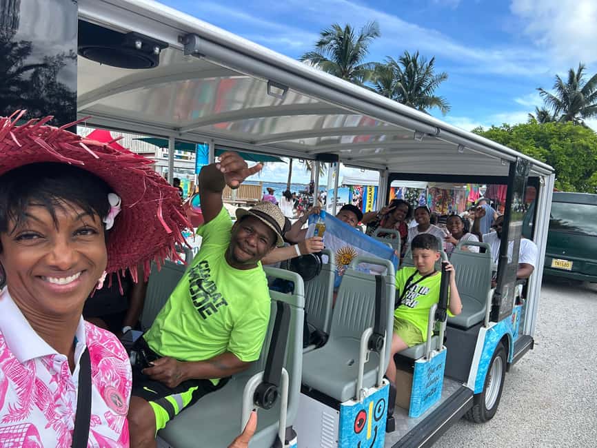 Nassau: Bahamas Culture Tour with Electric Trolley and Water - Junkanoo Beach is the most relaxed stop