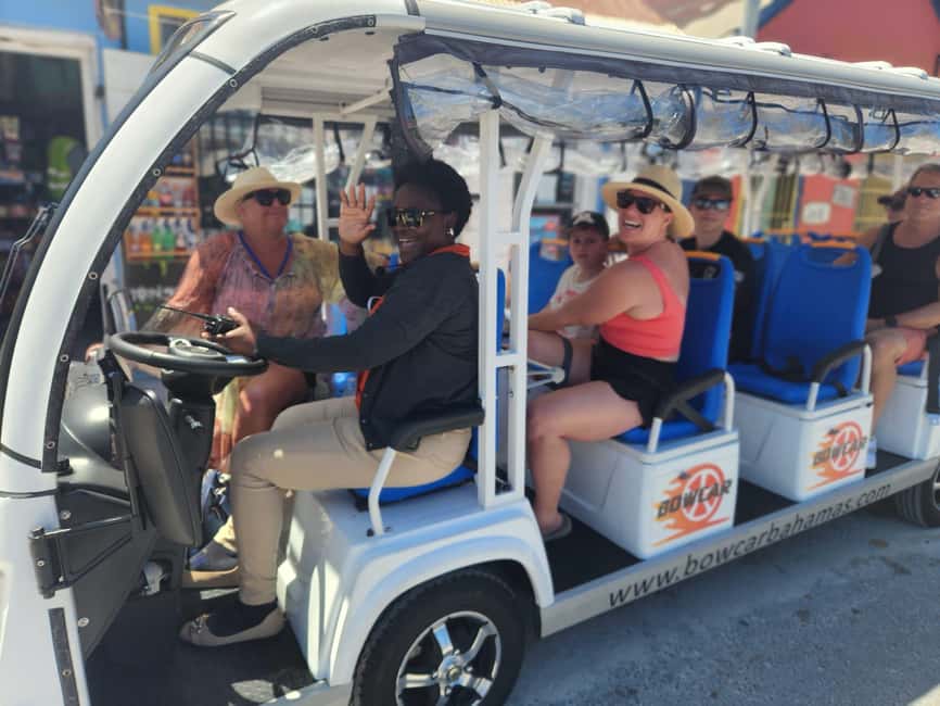 Nassau: Electric Bus Tour with Food & Drink Samples - Starting beside the cruise port