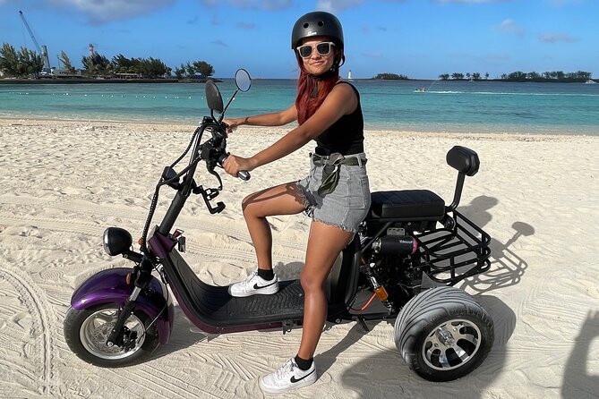 Nassau Trike Site and Beach Tour - Three Wheels and a Short Learning Curve