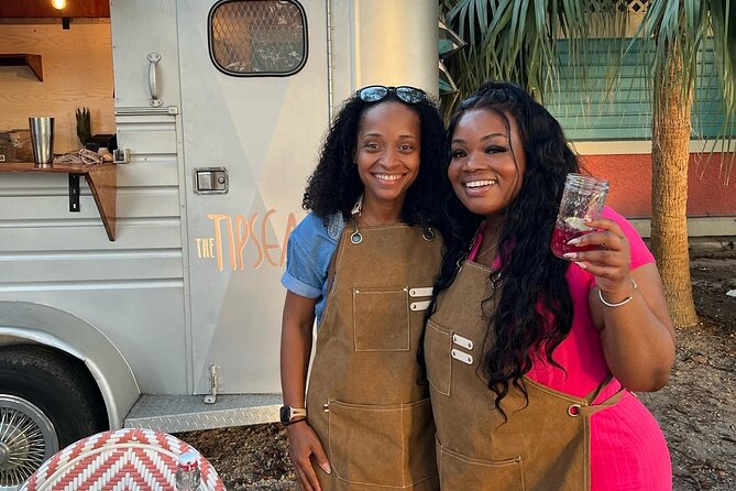 NEW! Authentic Bahamian Mixology Class on Paradise Island - Meeting Puppy at the mobile bar truck
