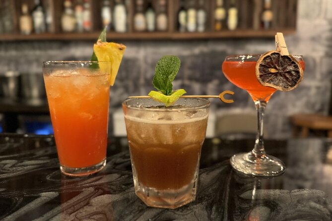 NEW! Authentic Bahamian Mixology Class on Paradise Island - Three cocktails built around Bahamian ingredients