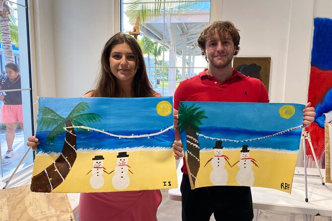 Paint and Sip at the Gallery and Wine Bar - Arriving at The Gallery & Wine Bar near Nassau Cruise Port