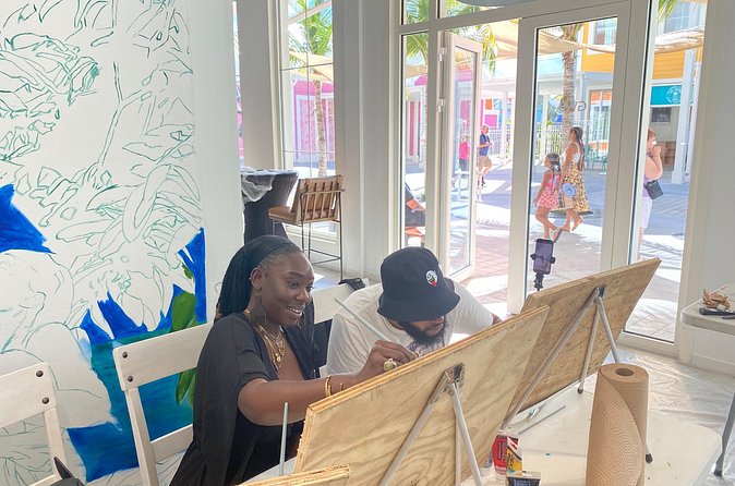 Paint and Sip at the Gallery and Wine Bar - Service that helps the experience work