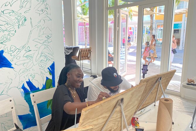 Paint and Sip at the Gallery and Wine Bar - Who should book this Nassau art class?