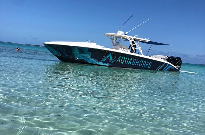 Private Bahamas Boat Fishing and Turtle Snorkeling Tour - Sandy Cay, a tiny island with big photo appeal