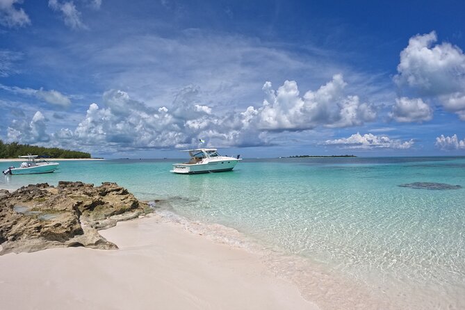 Private Snorkeling or Fishing Charter in Nassau - 38ft Free Time - Meeting the boat at Hurricane Hole