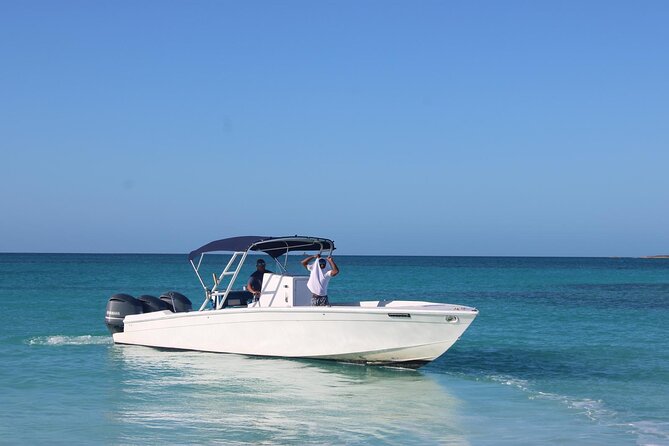 Private speed boat beach and bar hopping visiting Rose island - Snorkeling and Swimming Pigs