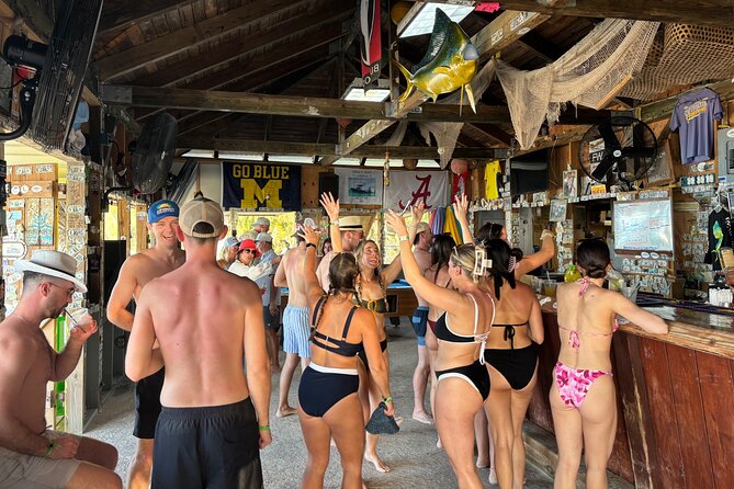 Rose Island Boat Party, Beach Getaway & Floating Bar - Practical details that affect your day