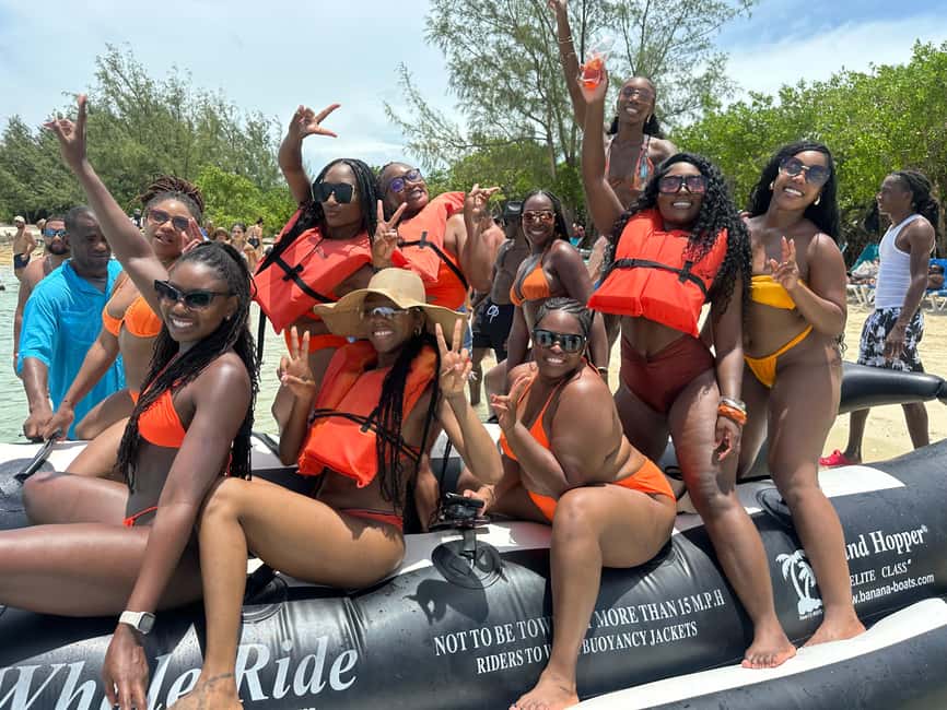Rose Island: Private Yacht Party Charter - Athol Island brings the first water stop