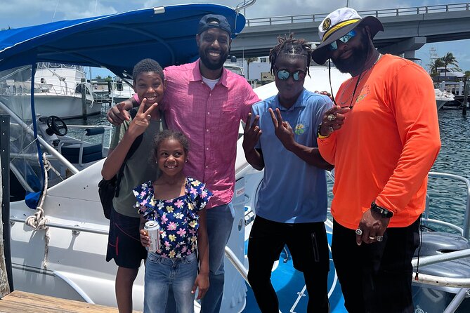 Semi Submersive Glass Bottom Boat Eco Tour in Paradise Island Bahamas - The shipwreck viewing stop