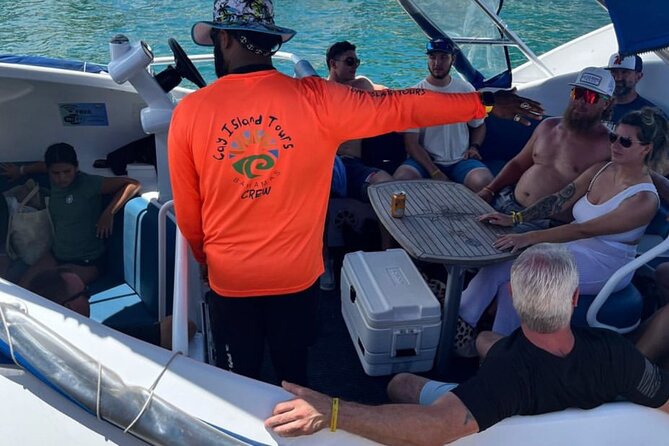 Semi Submersive Glass Bottom Boat Eco Tour in Paradise Island Bahamas - A fast ride with a friendly crew
