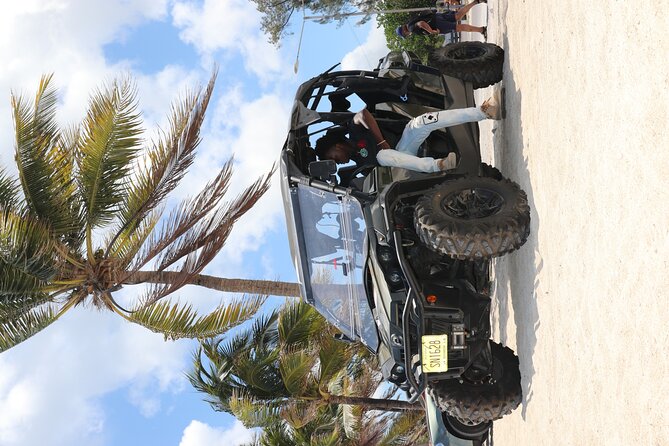Side By Side Beach Buggy Rentals in Nassau Bahamas - The Queen’s Staircase and downtown sights