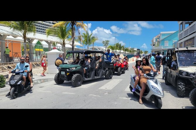 Side By Side Beach Buggy Rentals in Nassau Bahamas - Arawak Cay and the Fish Fry