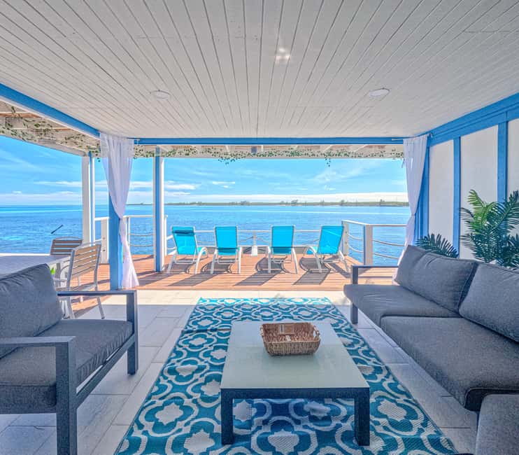 SunCay Private Oceanview Villa up to 6 with Lunch and Ferry - How the five-hour schedule feels