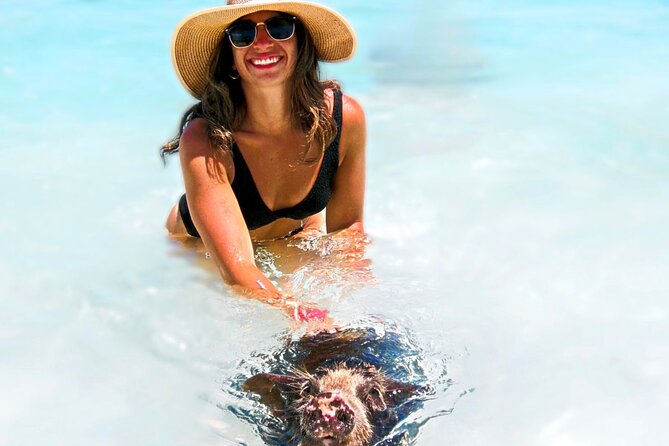 Swimming Pigs and Private Beach Club Escape - Lunch with a Bahamian flavor